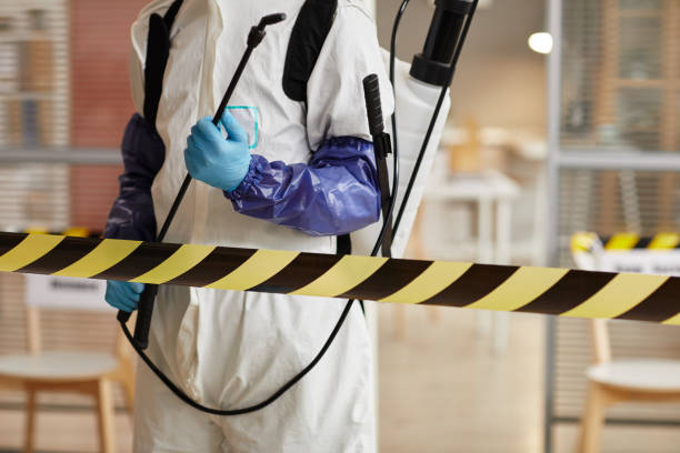 Professional Infectious Disease Decontamination technician working in Seaside, CA